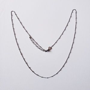 Origami Owl 28-30" station ball chain